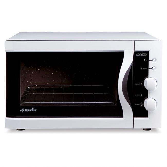 Horno Eléctrico Mueller 44 L Questo Blanco